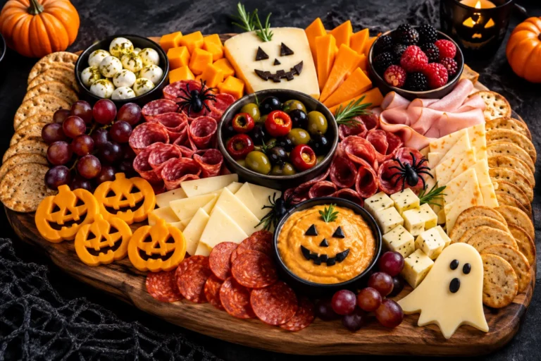 22 Easy Halloween Snack Boards for a Spooky Party